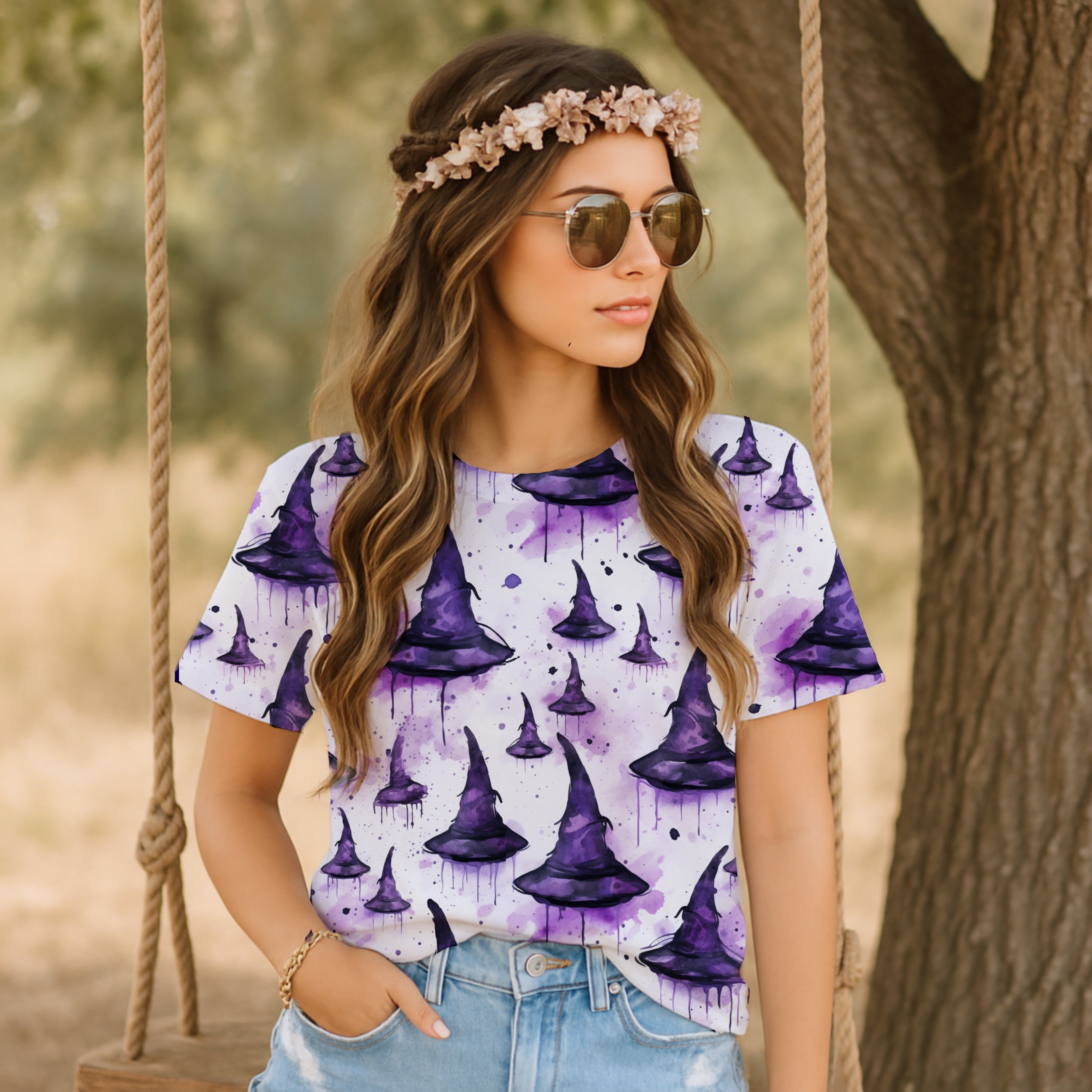 Lila Hexen Hut Dauervorbestellung